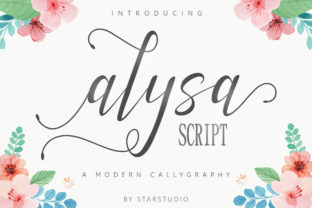 Alysa Script: Elevating Digital Brand Identity with Elegant Typography