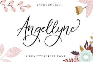 Angellyne Script: A Premium Handwritten Font for Campaign Impact