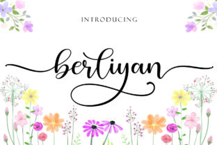 Berliyan Script: A Sweet Typeface for Handmade Branding