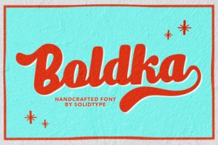 Boldka Script: A Vintage-Inspired Typeface for Real Makers