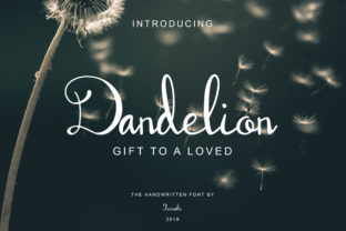 Dandelion Script: A Premium Font for Polished Branding