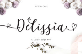 Delissia Script: A Modern Typeface for Polished Brand Identity