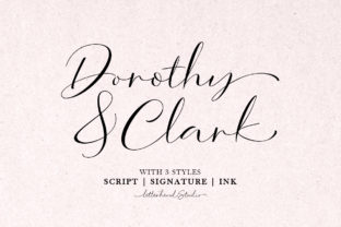 Dorothy Clark Script: A Polished Typeface for Small Business Branding