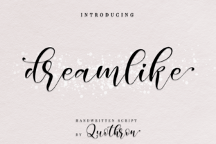 Dreamlike Script: A Classy Crafting Typeface for Modern Brand Identity