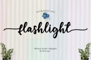 Flashlight Script Typeface: A Modern Handmade Review