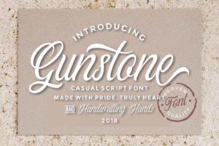 Gunstone Script: Elevating Web Design with Vintage Authenticity