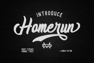 Homerun Script: A Premium Typeface for Editorial Elegance