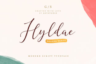 Hyldae Script: A Romantic Typeface for Modern Brand Identity