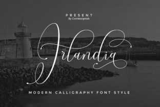 Irlandia Script: A Modern Calligraphy Typeface for Elegant Branding