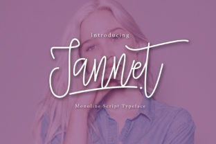 Jannet Script: A Playful Handwritten Typeface for Standout Branding