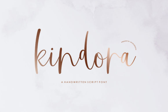 Kindora Script: A Refined Typeface for Editorial Design