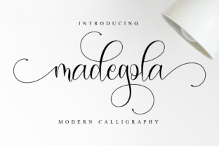 Madegola Script Review: A Modern Script for Elegant Brand Identity