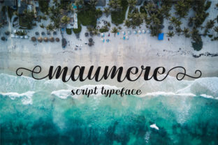 Maumere Script Review: Elegant Swashes for Modern Brand Identity