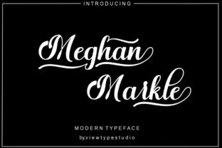Menghan Markle Script: A Luxurious Typeface for Digital Projects