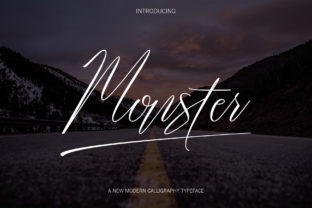 Monster Script: Elevating Small Business Branding with Elegant Typography