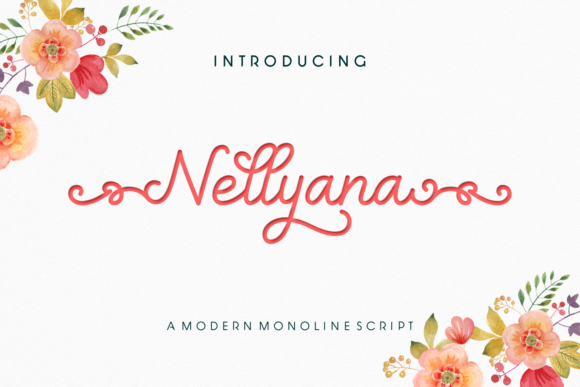 Nellyana Script: The Modern Typeface for Polished Brand Visuals