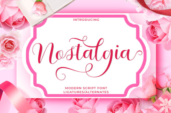 Nostalgia Script: A Creative Font for Small Business Branding