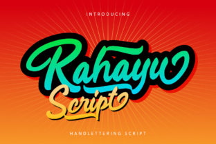 Rahayu Script: A Bold Typeface for Makers and Designers