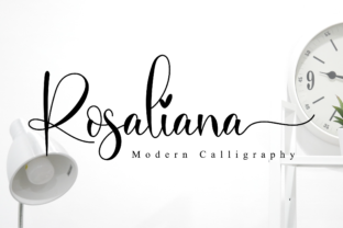 Rosaliana Script: A Modern Typeface for Elegant Brand Identity