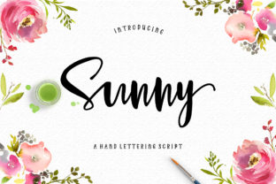 Sunny Script: A Modern Typeface for Campaign Design